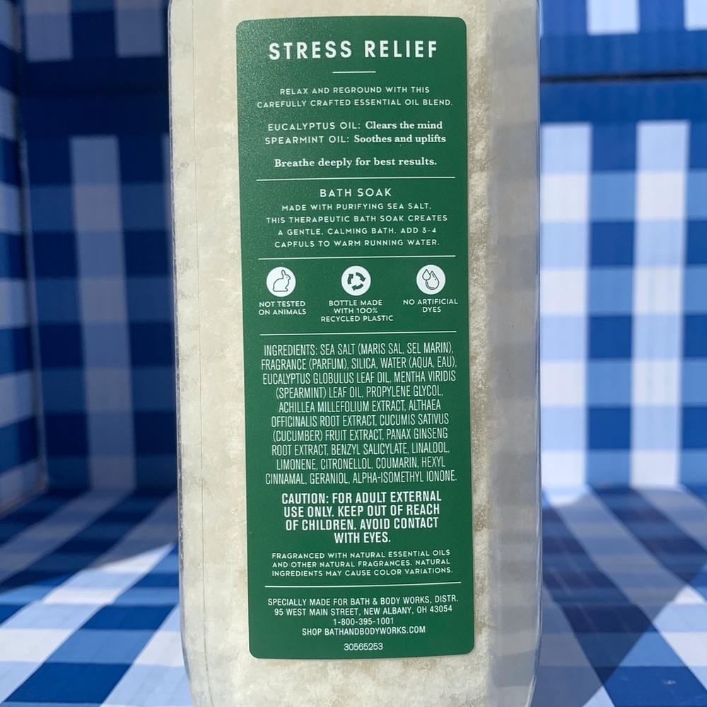 BATH SOAK Stress Relief Eucalyptus + Spearmint - Picture 5 of 7
